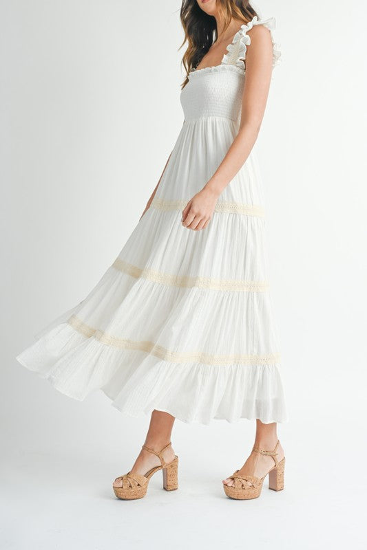 Antonia White Long Dress