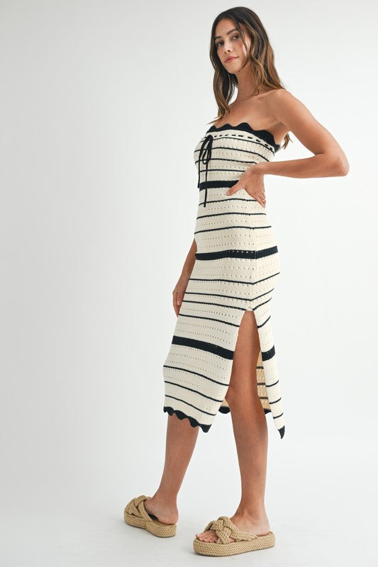 Beach Long Knit Dress