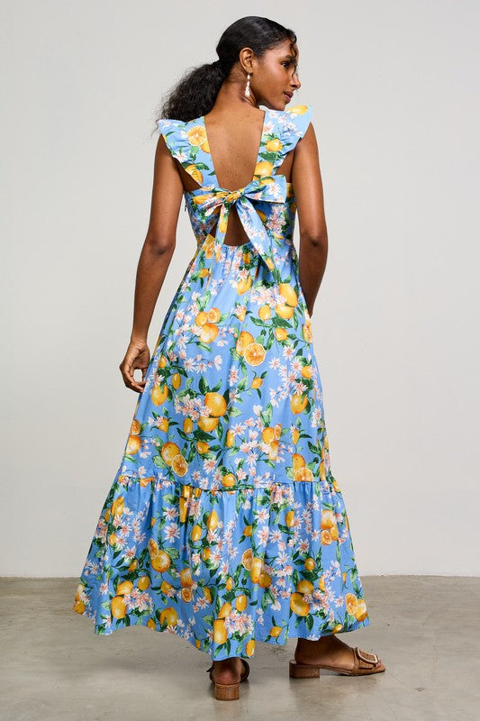 BLUE LEMON DRESS