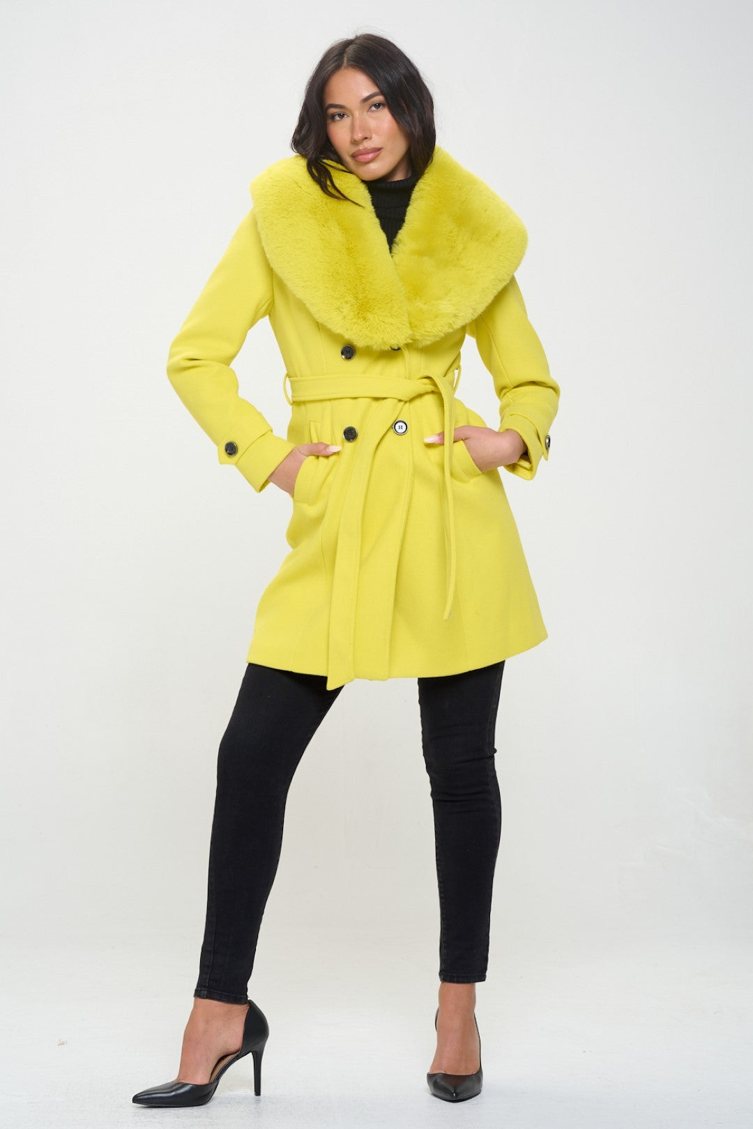 Citrus Fur Coat