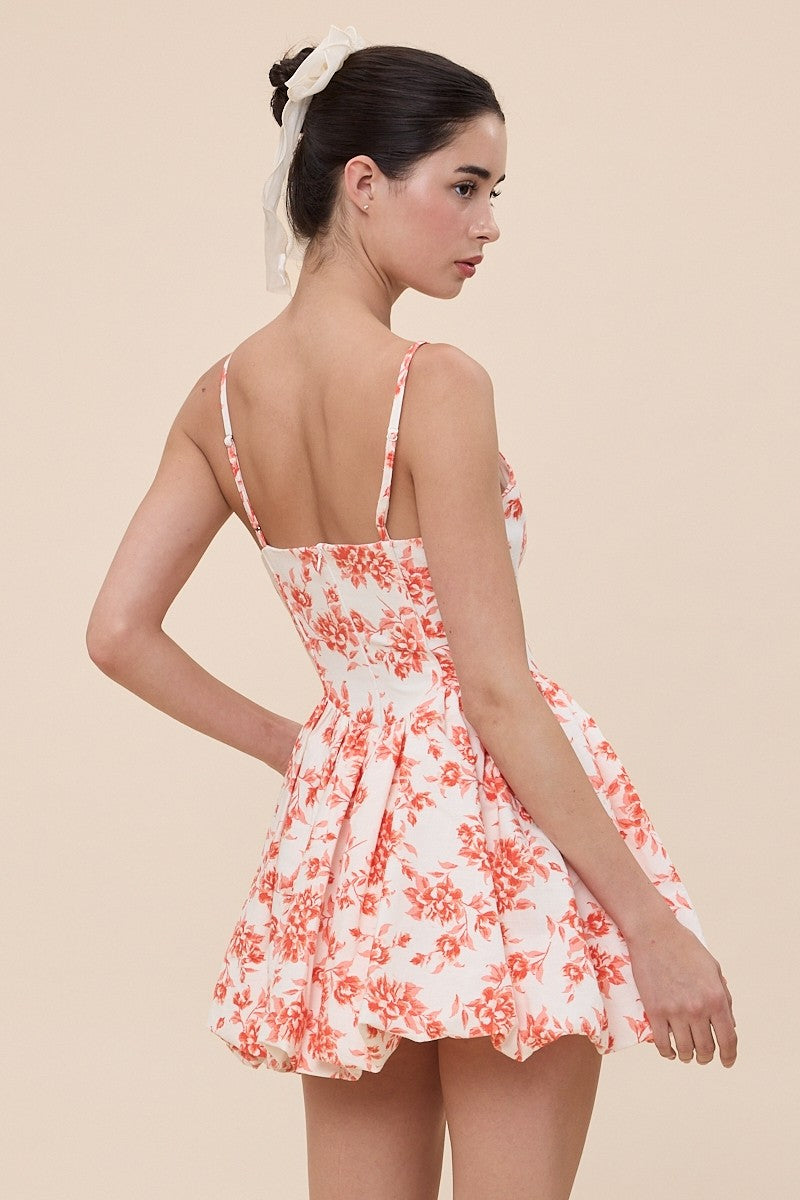 Vibrant Flare Bubble Dress