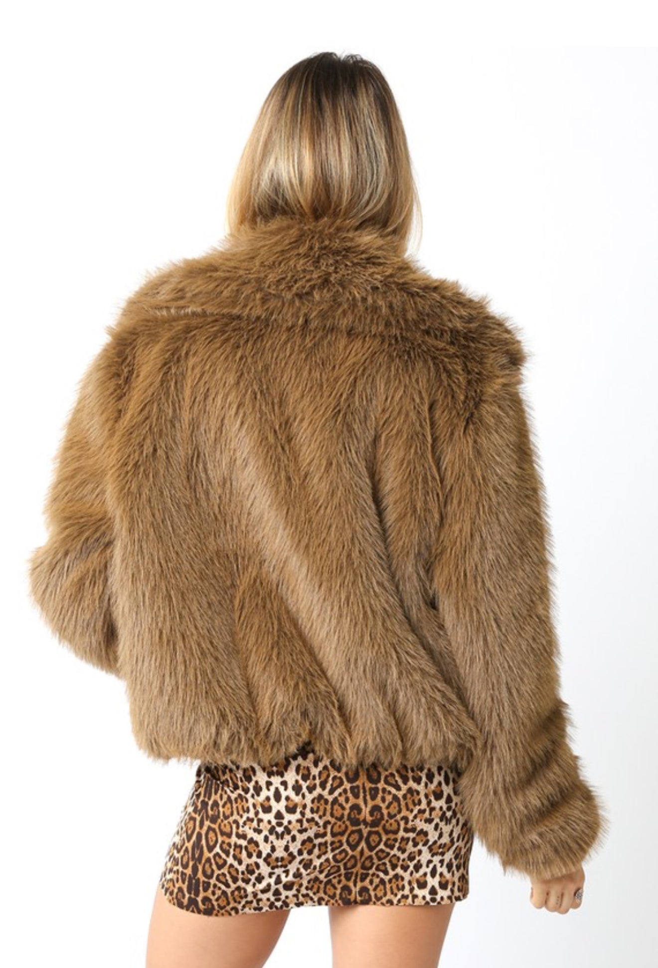 Fur Jacket Zipper