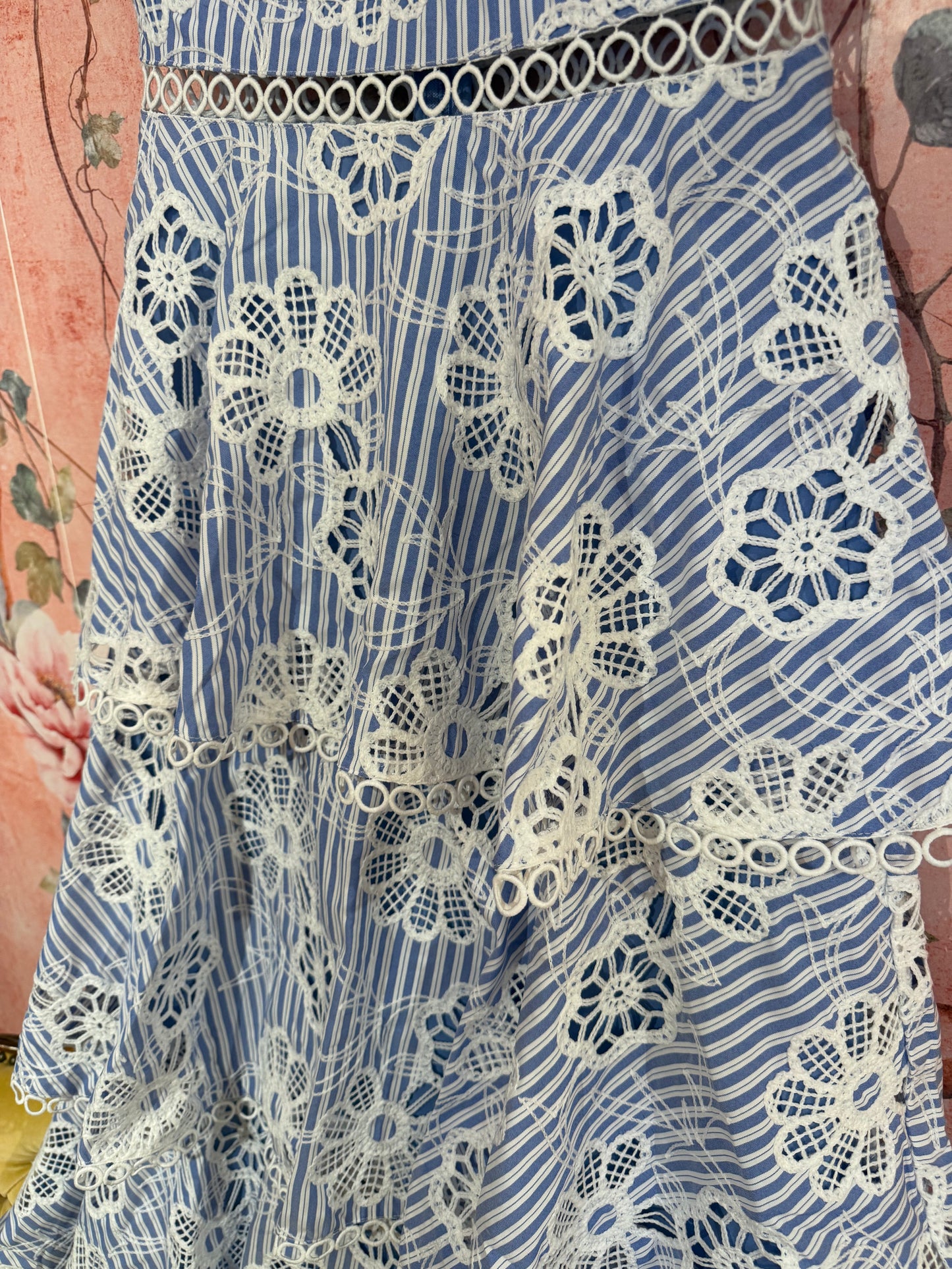 Cutout Lines Long Dress