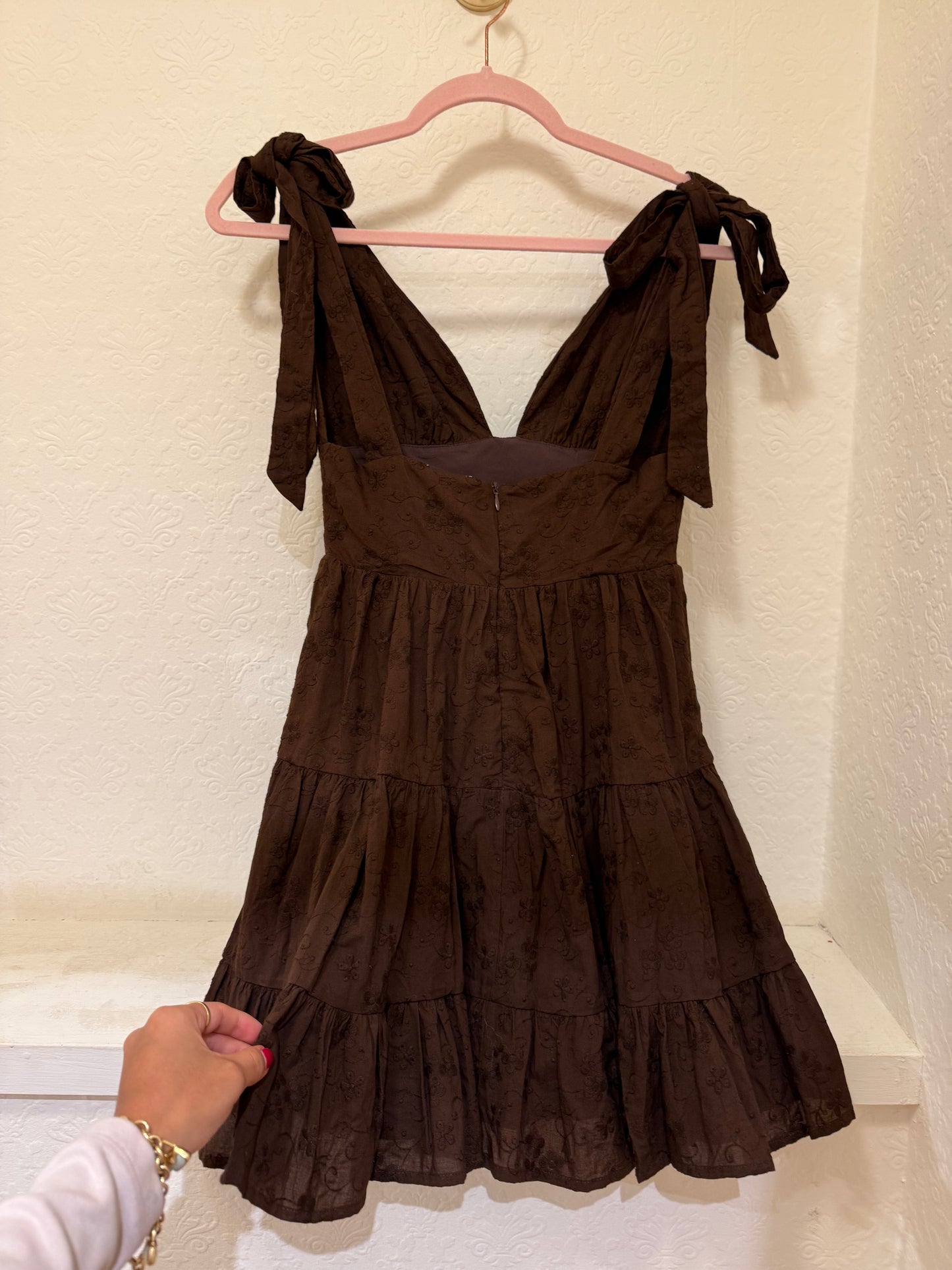 SM-D20913A Brown Dress