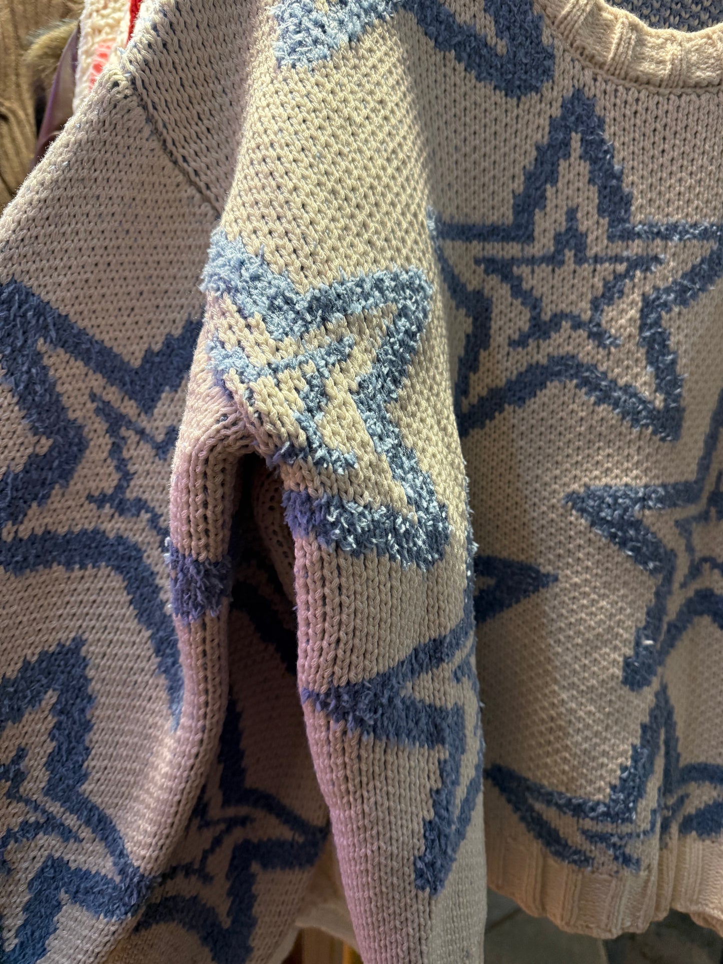 Blue Star Sweater
