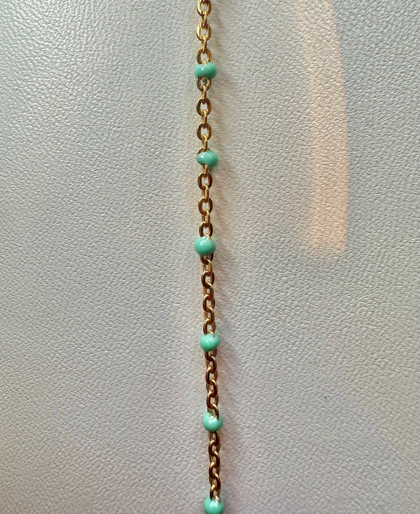 Gold Turquoise Chain