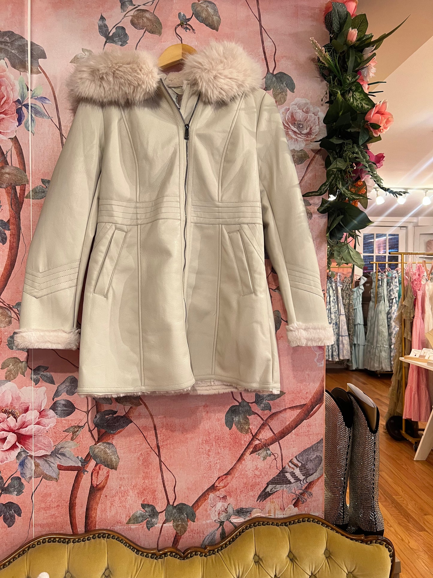 Vegan Big Fur Coat