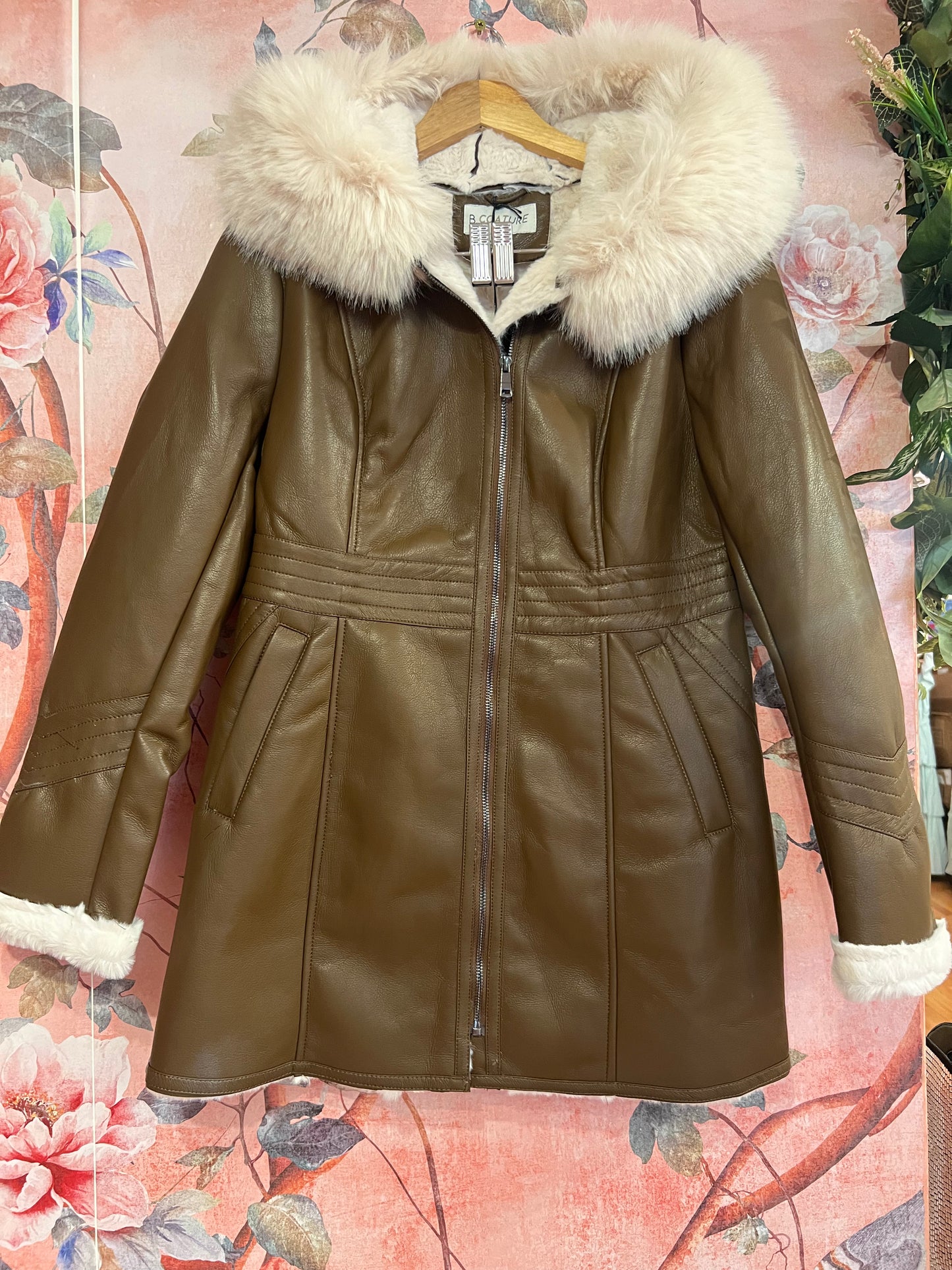 Vegan Big Fur Coat