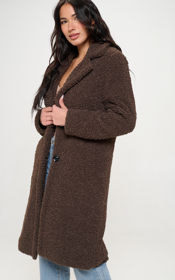 Sherpa Fur Coat