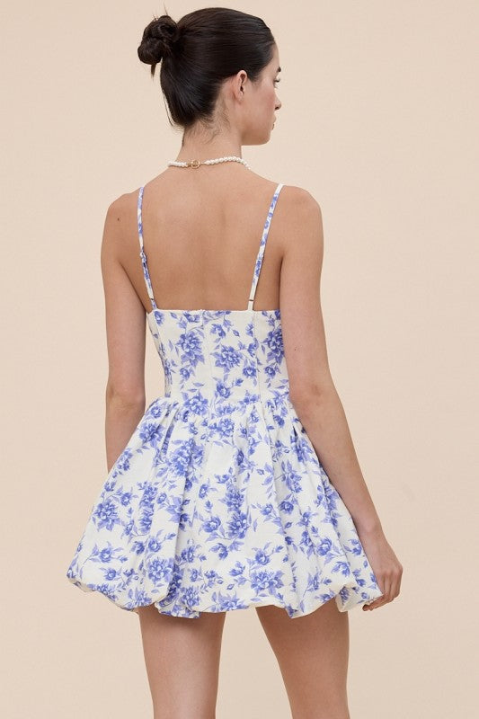 Vibrant Flare Bubble Dress