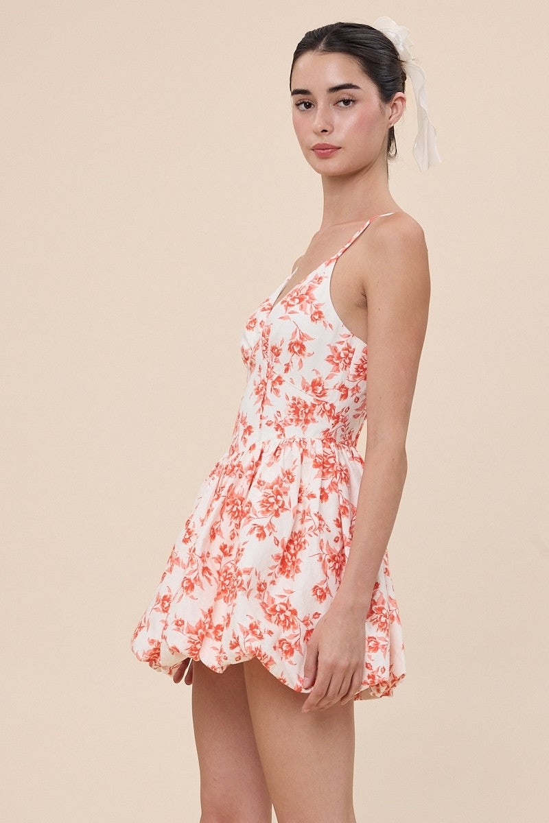 Vibrant Flare Bubble Dress