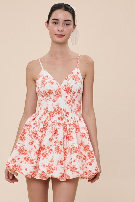 Vibrant Flare Bubble Dress