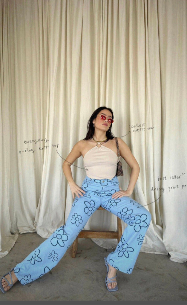 DAISY PRINTED PANTS