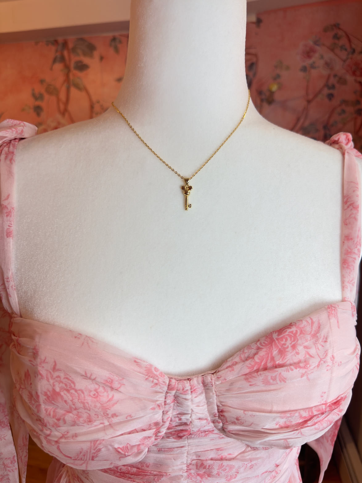 Mickey Mouse Key Necklace