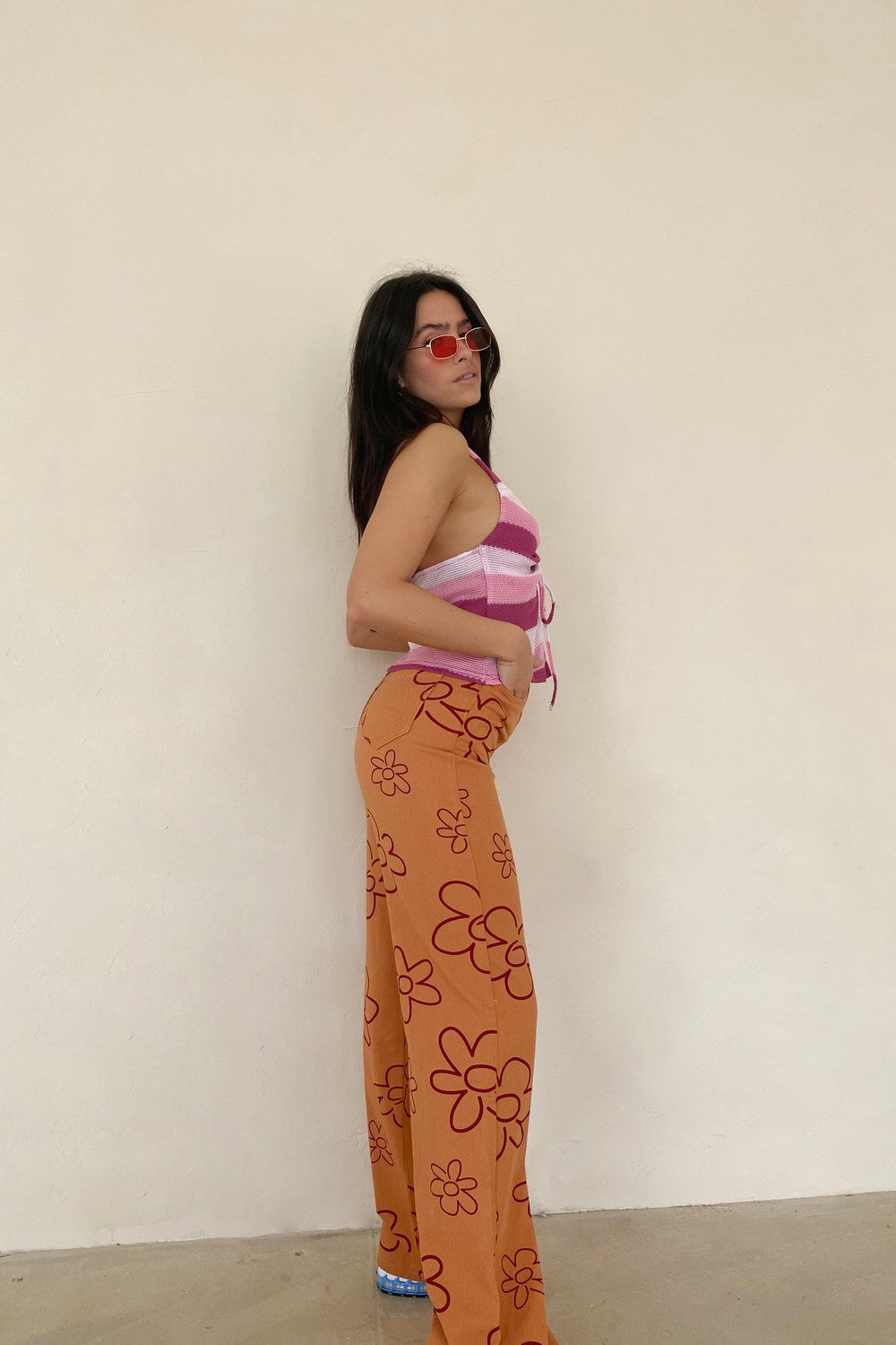 DAISY PRINTED PANTS