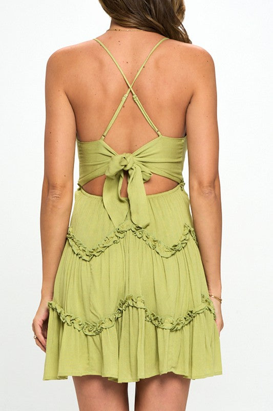 Martina Green Tea Dress