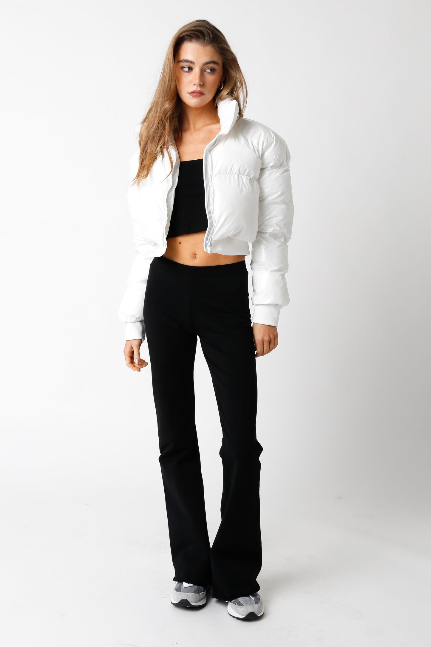 White Puffer Jacket