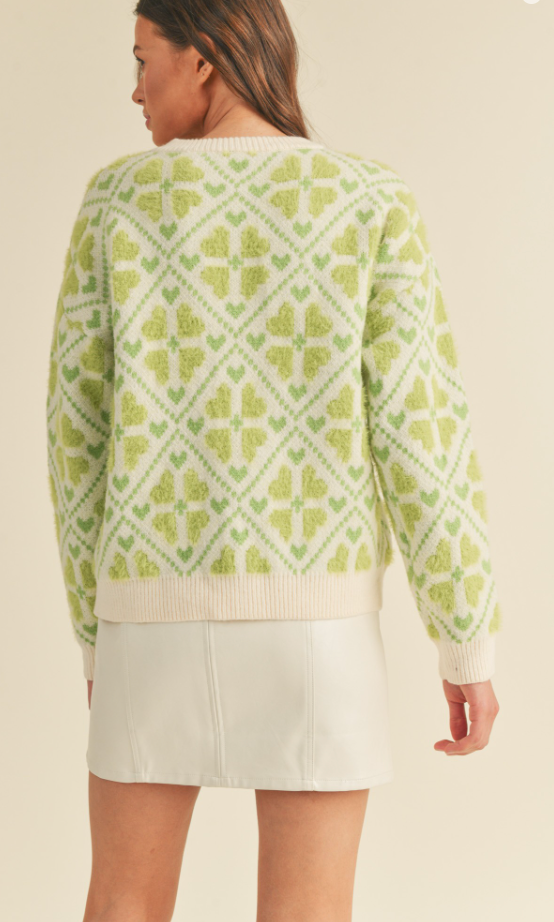 Mohair Heart Sweater