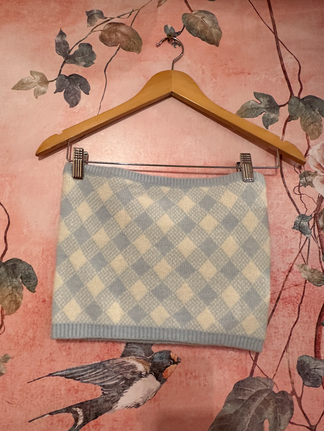 Light Blue Square Top