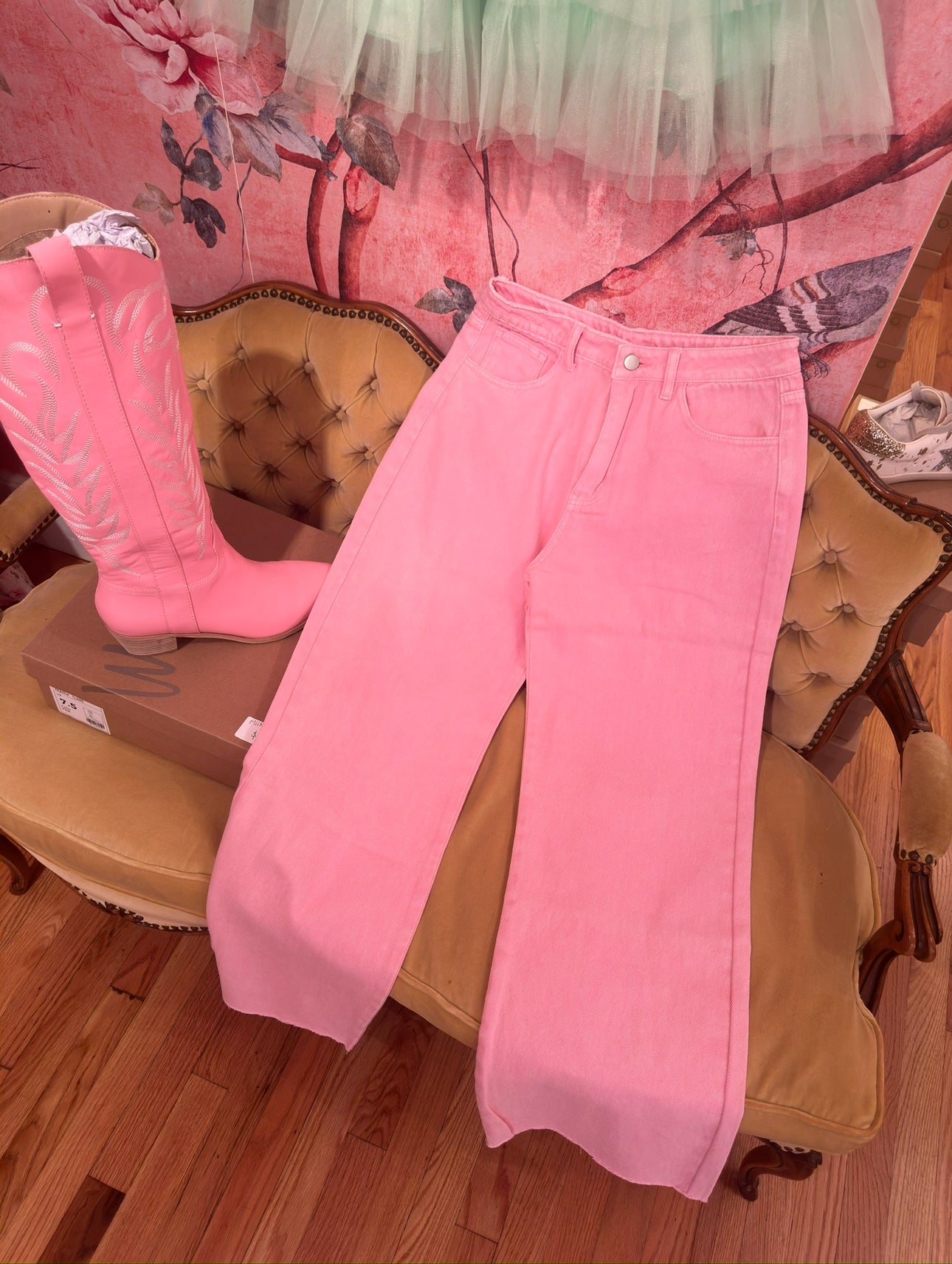 Basic Pink Jeans