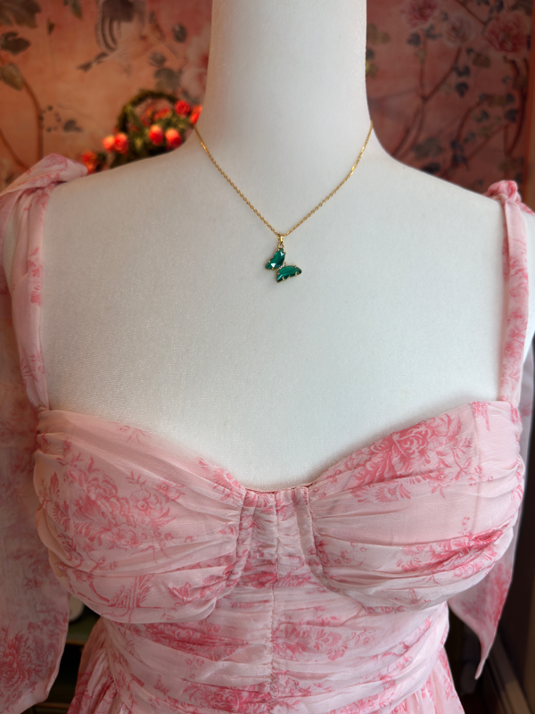 Crystal Butterly Necklace