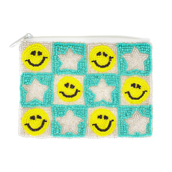 HANDMADE BEADWORK COIN BAG