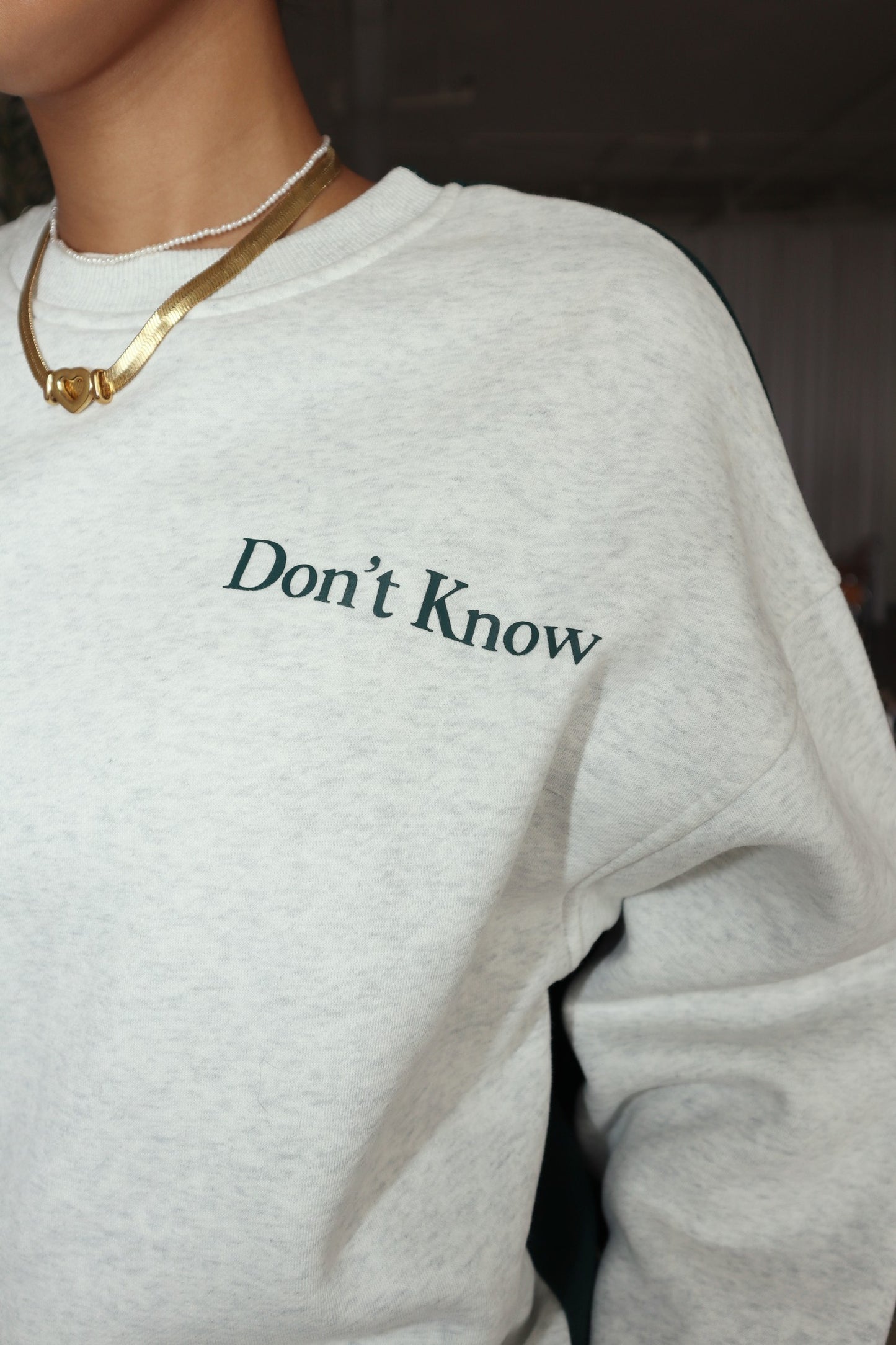 Don't Care Sweater
