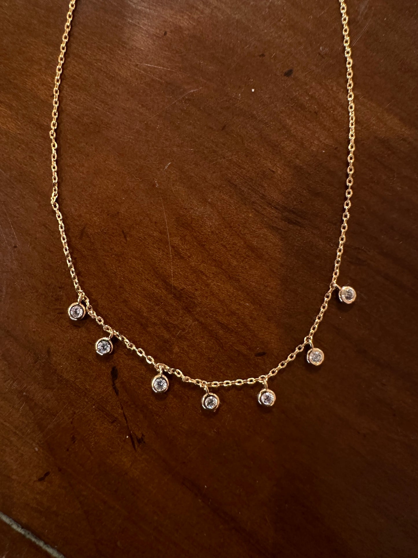Crystal Dots Necklace