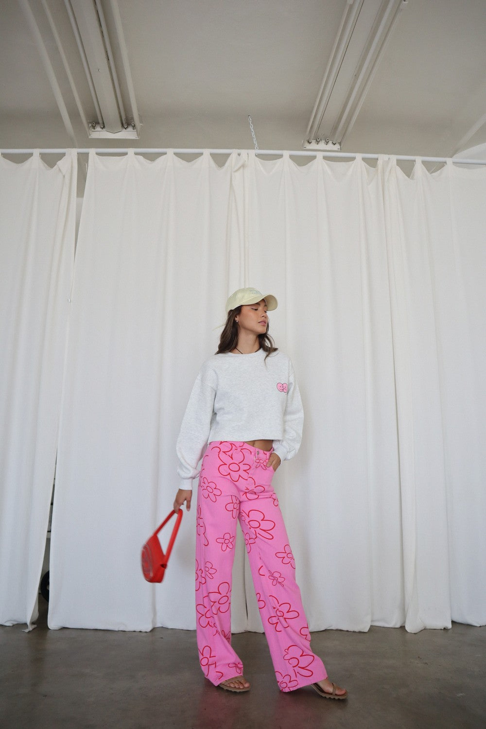 DAISY PRINTED PANTS