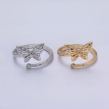 16K Gold Filled Butterfly Ring