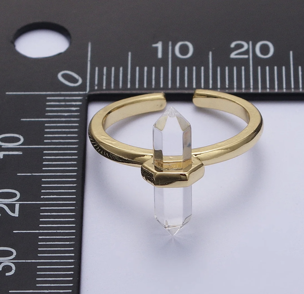 Clear Quartz Ring