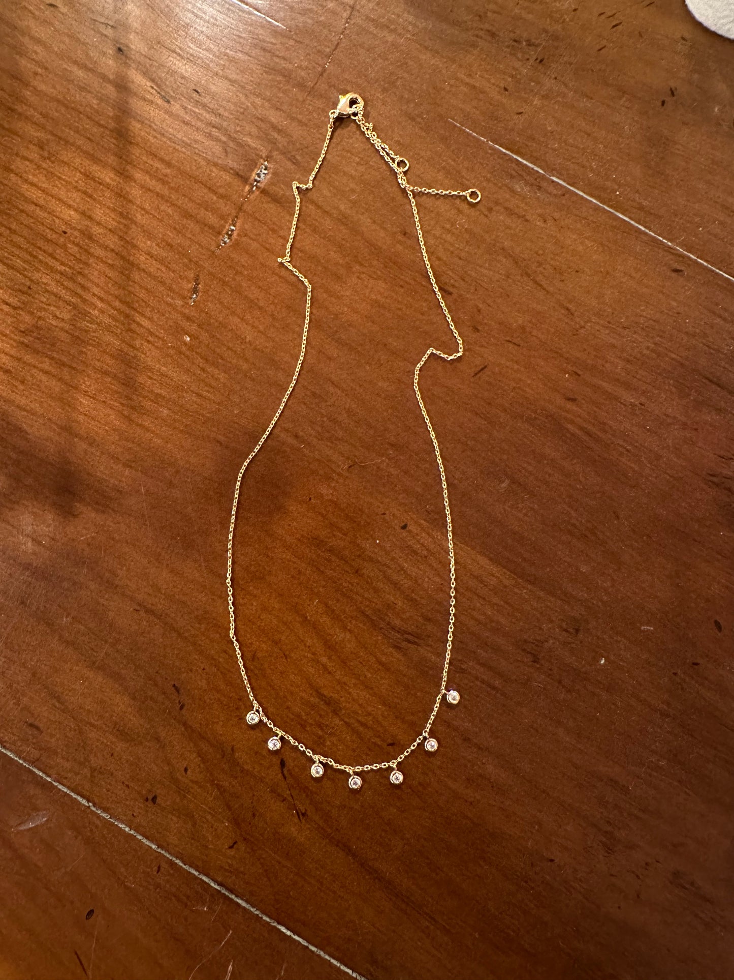 Crystal Dots Necklace