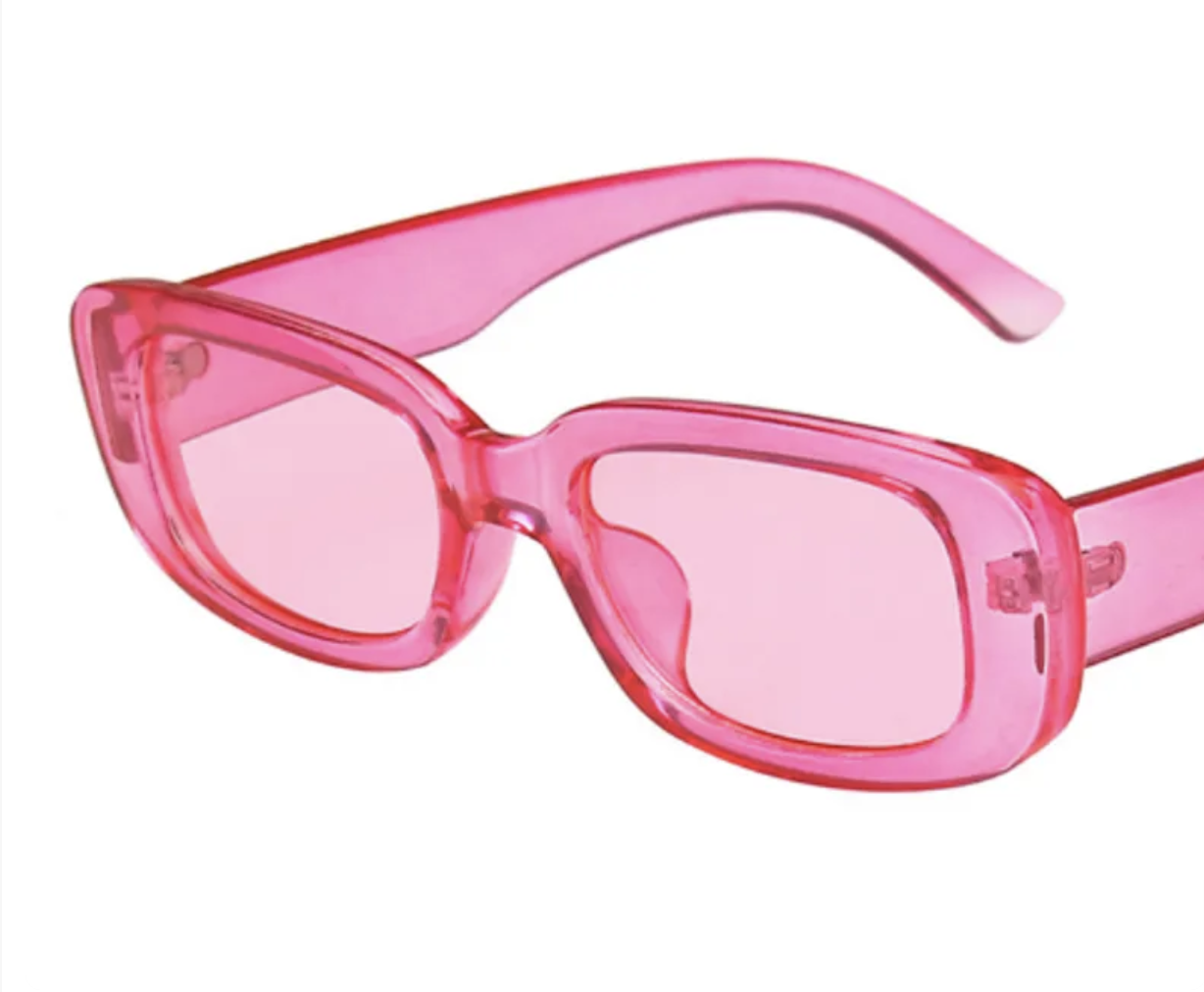 Rectangular Retro Sunglasses