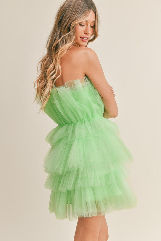 Organza Tube Dress
