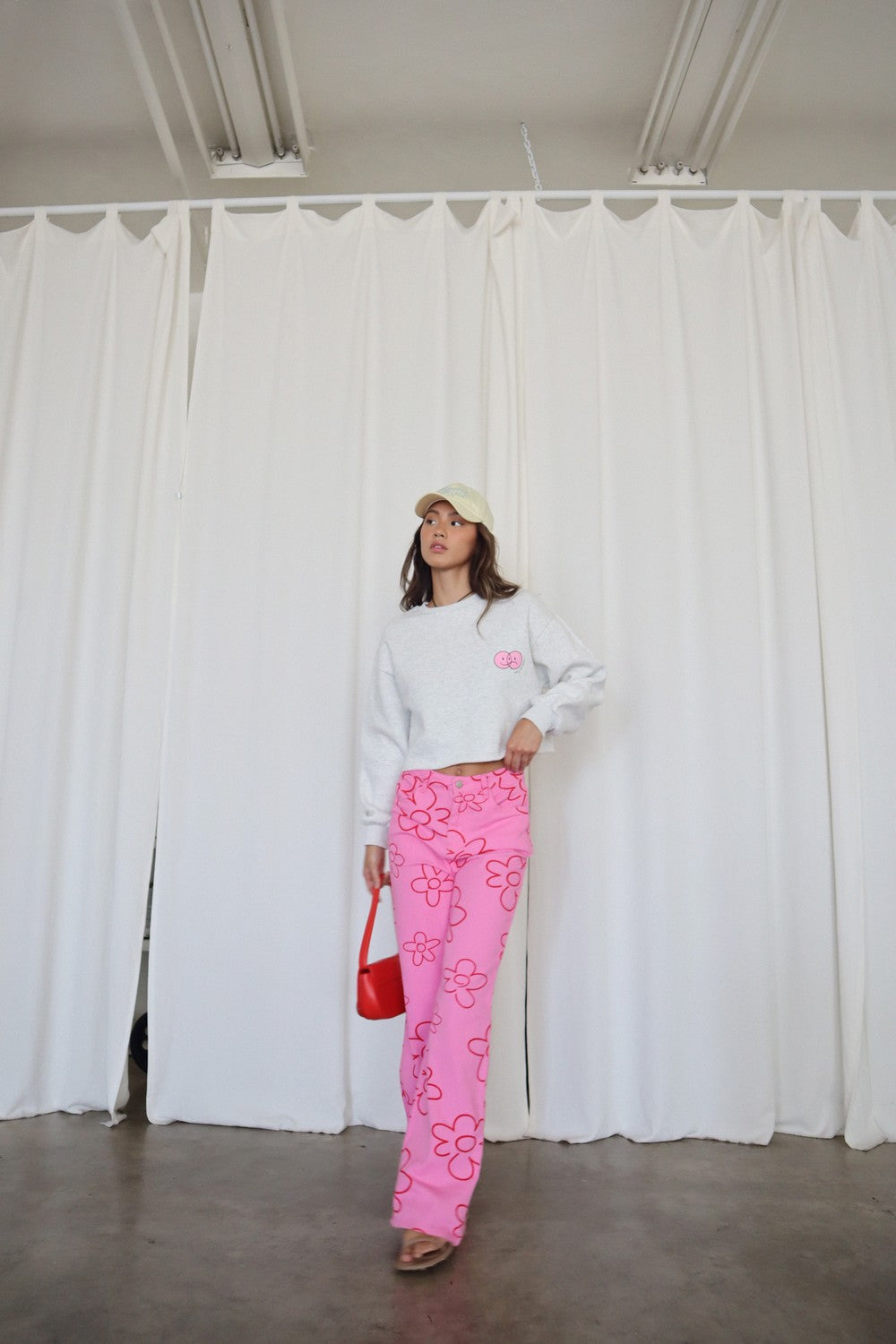 DAISY PRINTED PANTS