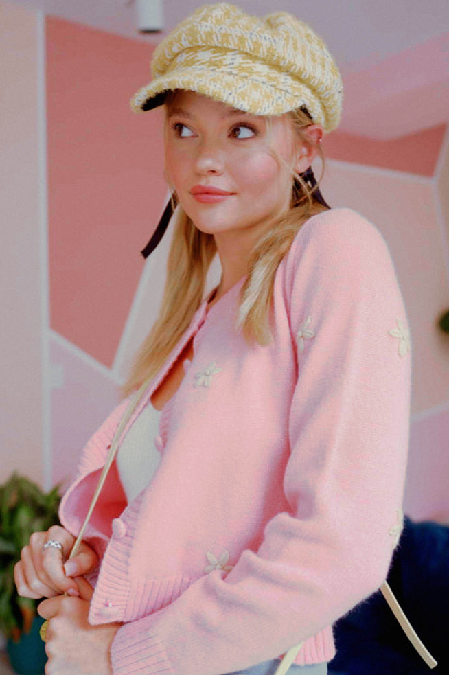 Floral Embroided Sweater