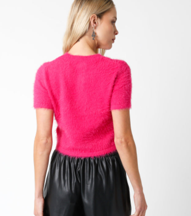 Fushsia Sweater