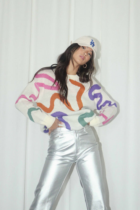 Crayon Color Sweater