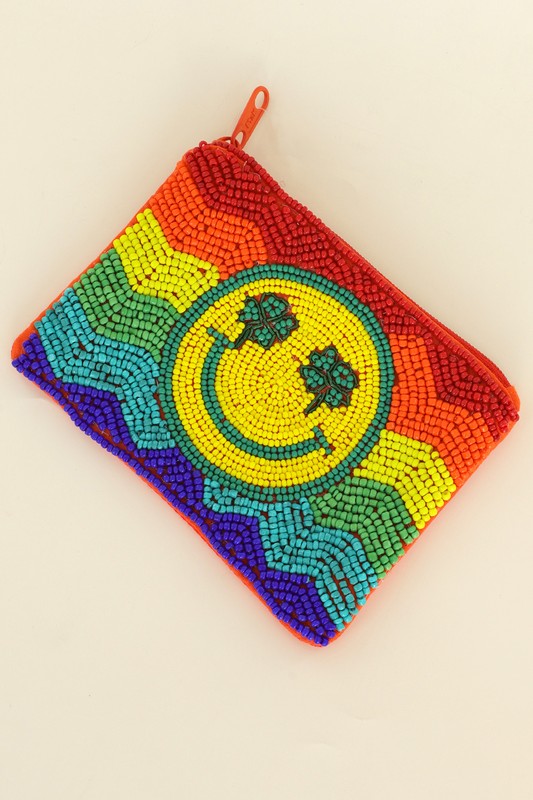 HANDMADE BEADWORK COIN BAG