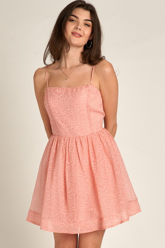 3rd Pink Flower Dress