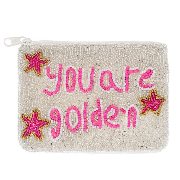HANDMADE BEADWORK COIN BAG