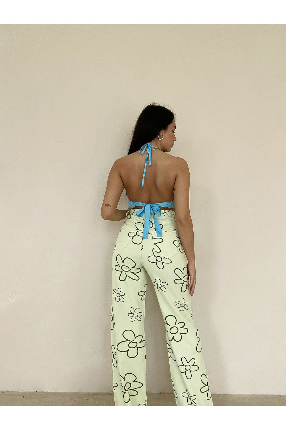 DAISY PRINTED PANTS