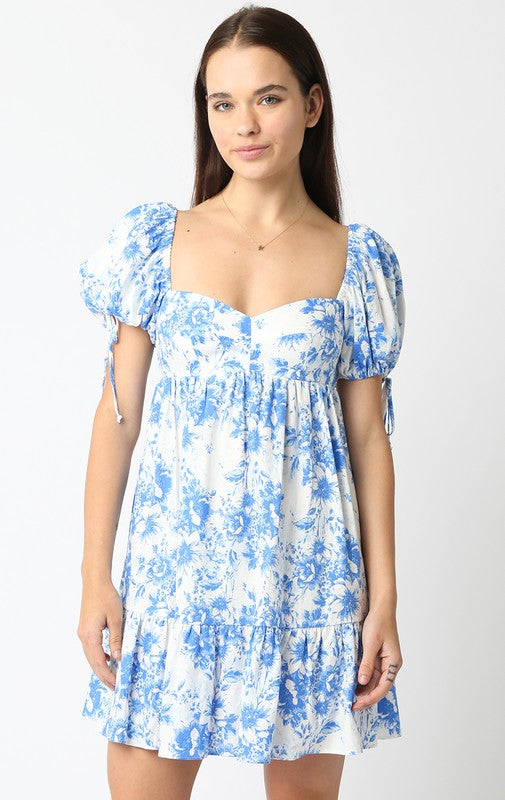 Hailey Floral Baby Doll Dress