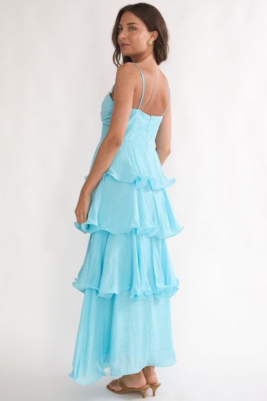 Ruffle Tiered Maxi Dress