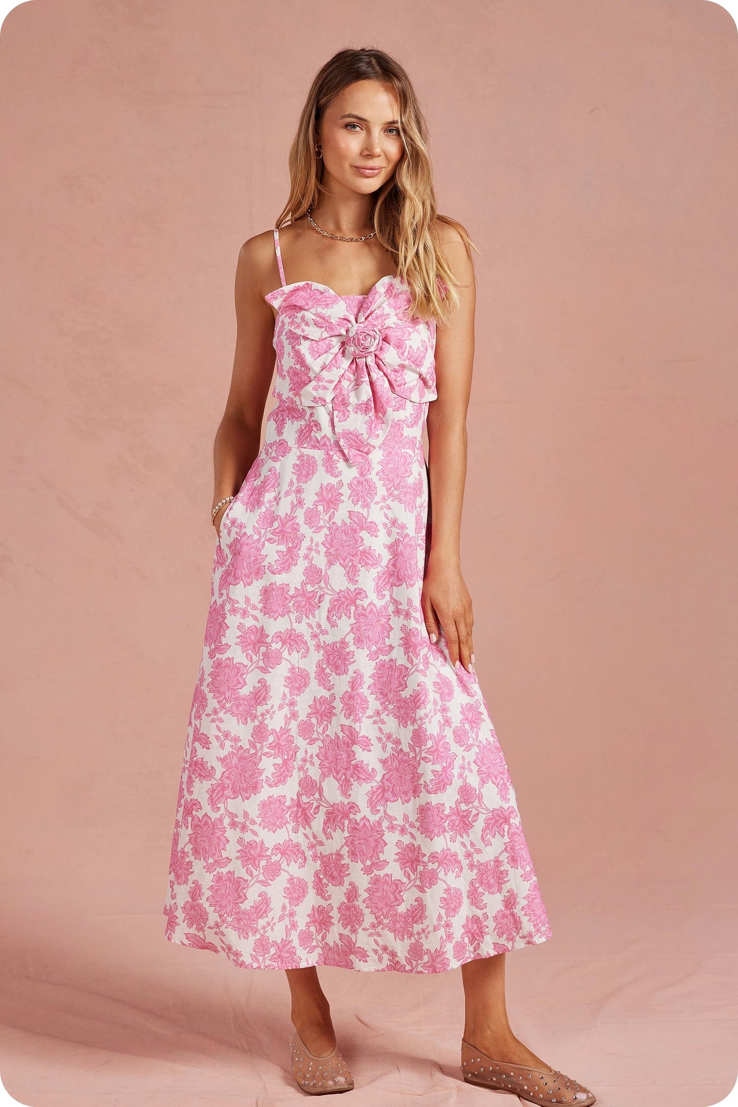 Botanical Garden Midi Dress