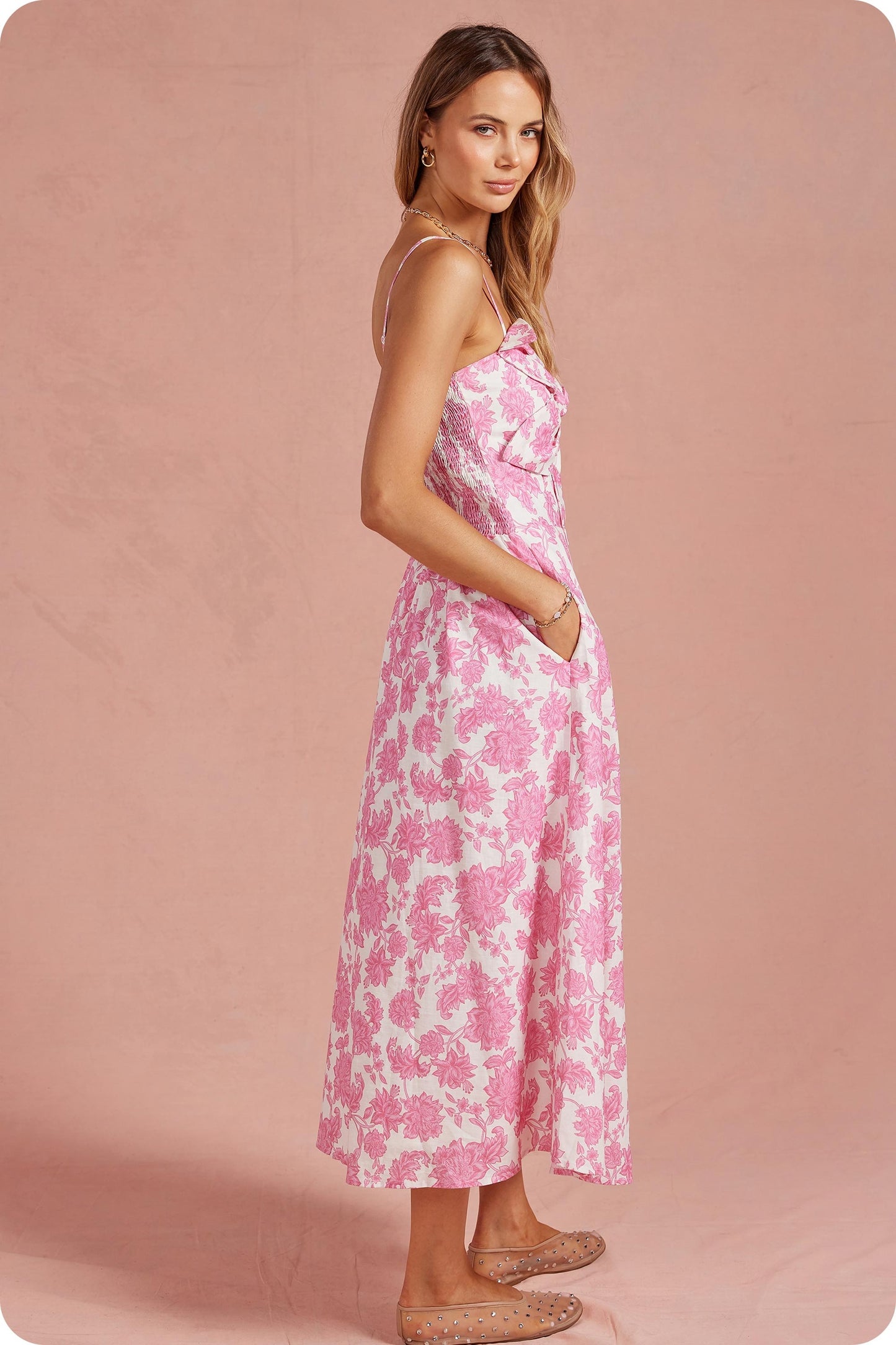 Botanical Garden Midi Dress