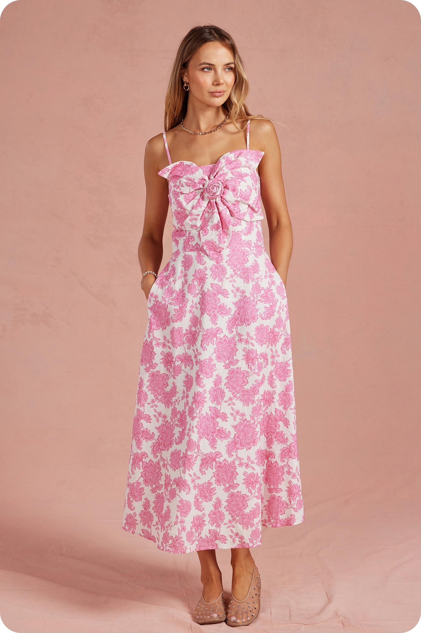 Botanical Garden Midi Dress