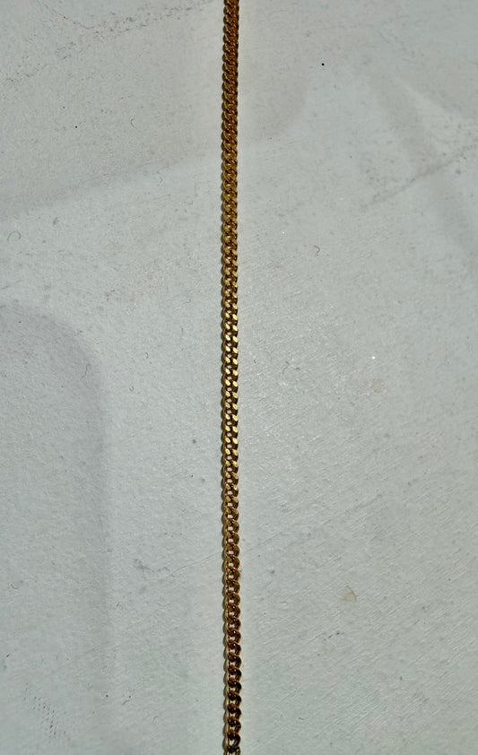 Braid Chain - 18K Gold Plated/Stainless Steel