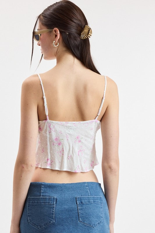 Ribbon Floral Top