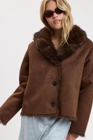 Reversible Fur Coat